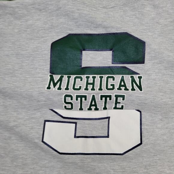 Vintage Michigan State Sweatshirt Womens 2XL 25x26 USA - Picture 16 of 16